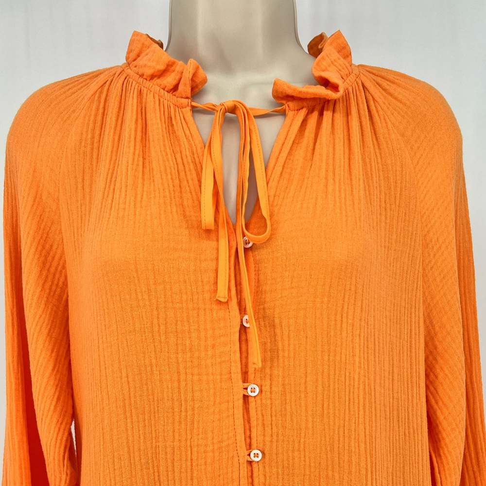 MAGASCHONI - Organic Cotton Gauze Cocktail Dress. - Picture 4 of 11